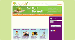 Desktop Screenshot of ebnutrition.com